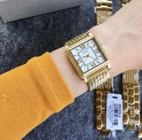 Montre Femme Guess Carré W0826L2 Dorée