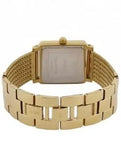 Montre Femme Guess Carré W0826L2 Dorée